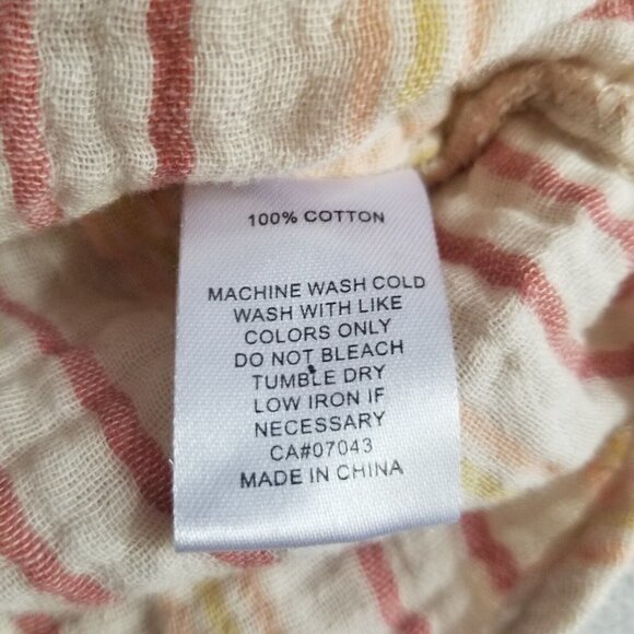 4our Dreamers 3x Gauzy Striped Top - Picture 7 of 7